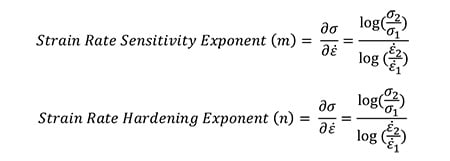 Formulas for strain changes